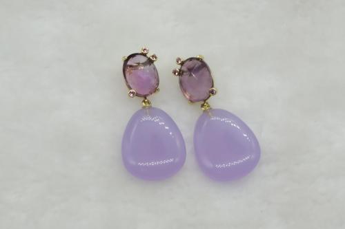 Light-Amethyst-earrings-hand-make-Jewelry-OEM-factory-Fashion-earrings