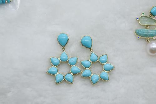 OEM-factory-Fashion-earrings-Wholesale-factoryTurquoise-with-MOP-earrings-hand-make-Jewelry