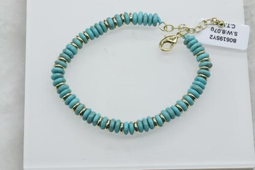 Turquoise-bracelet-with-bead-OEM-factory-Fashion-Jewelry-manufacturer